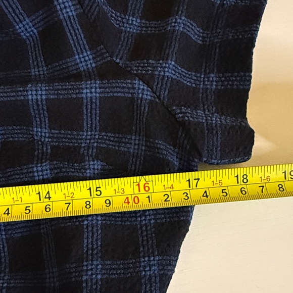 Stylish Blue Checkered Jumpsuit - Picture 6 of 8